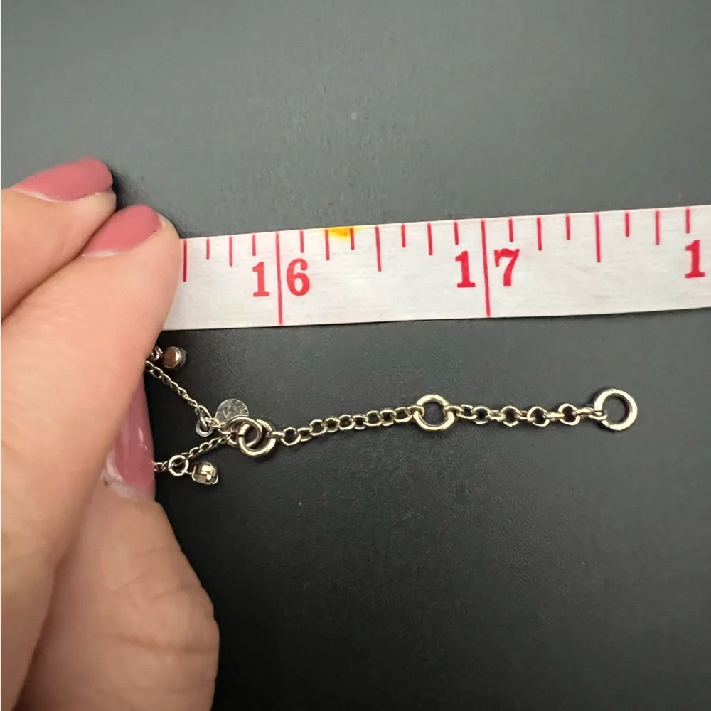 Double Strand Gold Tone Coin and Rhinestone Necklace - Picture 3 of 3